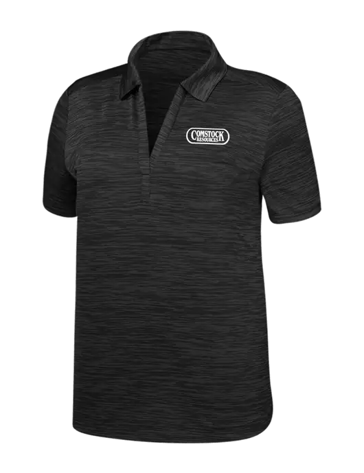Callaway Womens Black Broken Stripe w/Comstock Resources Logo