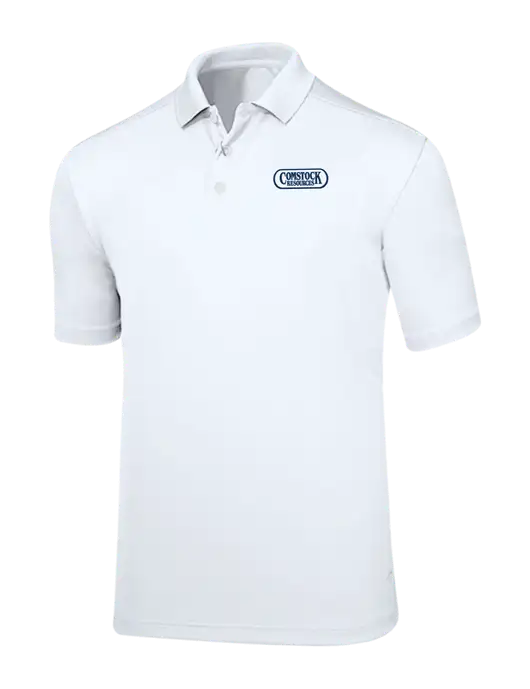 Callaway Core Bright White Performance Polo w/Comstock Resources Logo