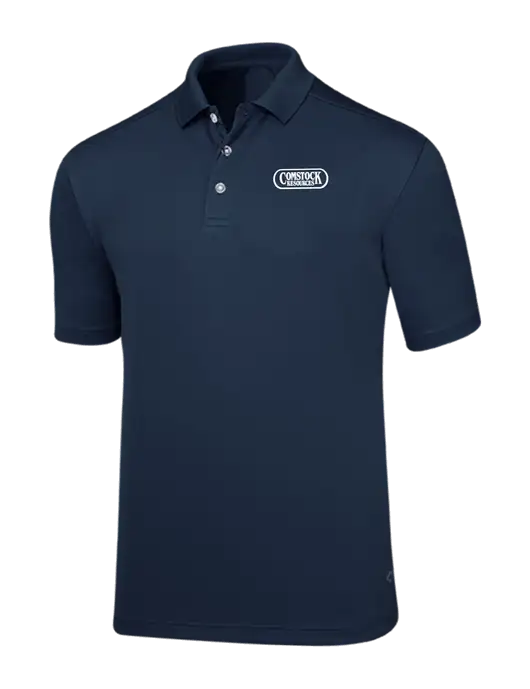 Callaway Core Navy Performance Polo w/Comstock Resources Logo