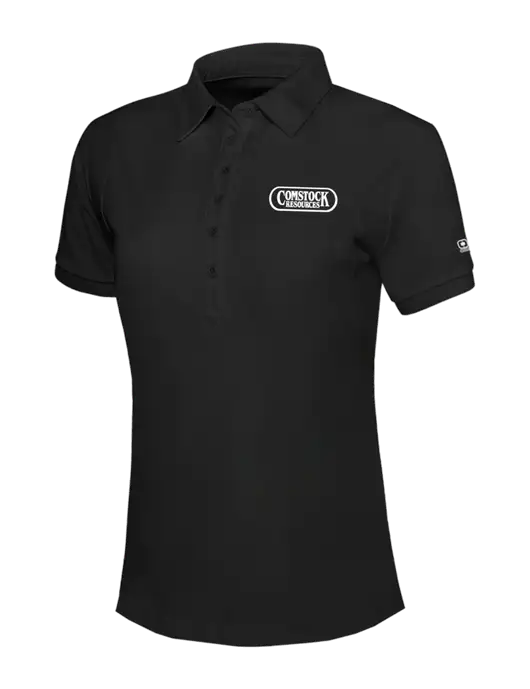 OGIO Womens Blacktop Jewel Polo w/Comstock Resources Logo