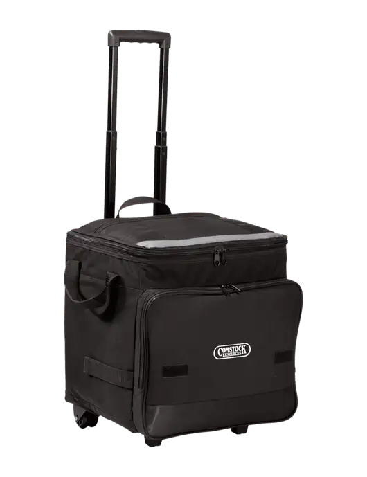 Black Rolling Cooler w/Comstock Resources Logo