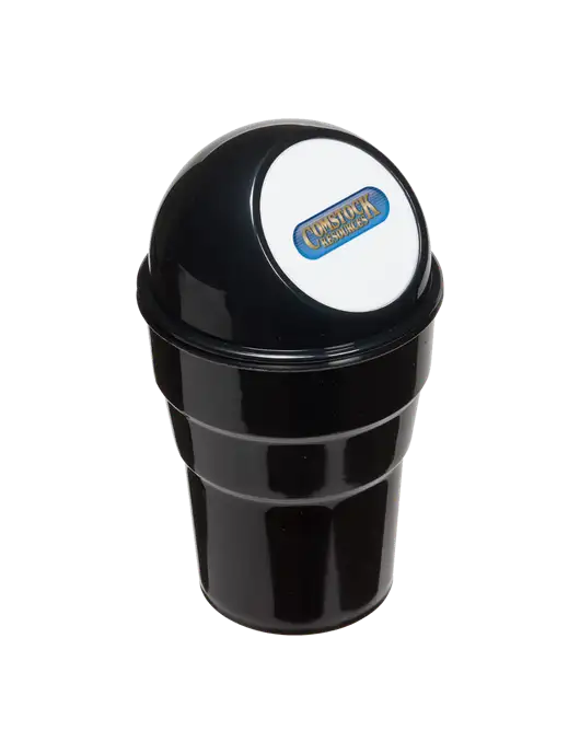 Black Car Cup Holder Trash Can w/Comstock Resources Logo