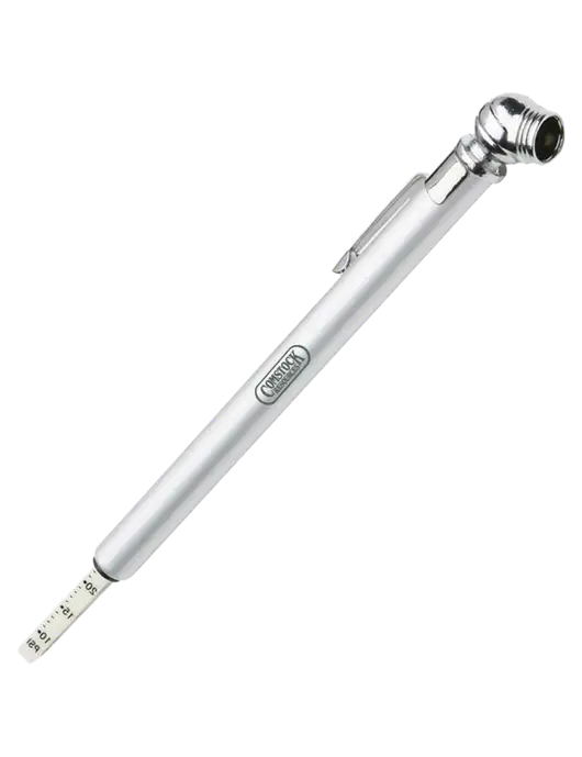 Quick View Silver Tire Gauge w/Comstock Resources Logo