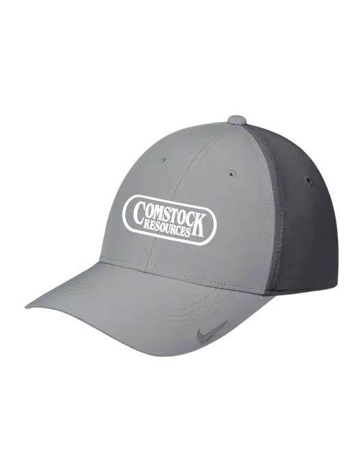 Nike Light Grey/Dark Grey Dri-FIT Legacy Cap w/Comstock Resources Logo