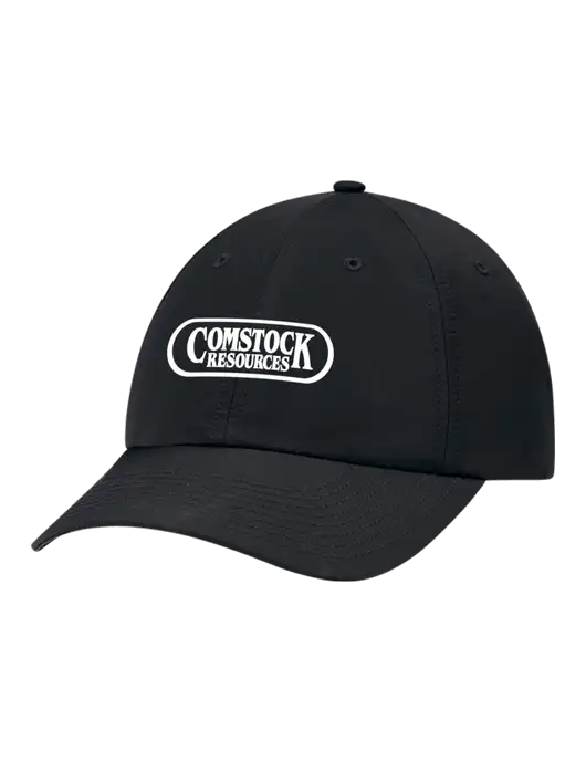Richardson Relaxed Performance Lite Black Cap w/Comstock Resources Logo
