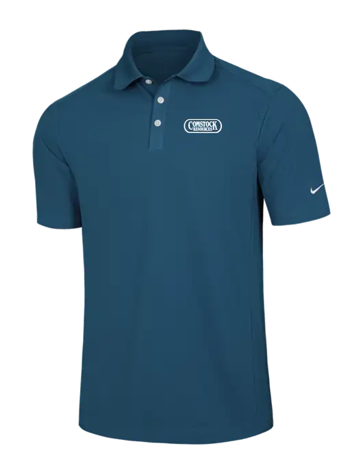 Nike Light Navy Dri-FIT Classic Polo w/Comstock Resources Logo